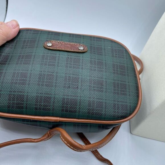Vintage Plaid Paris Sport Club crossbody bag. - Picture 2 of 12